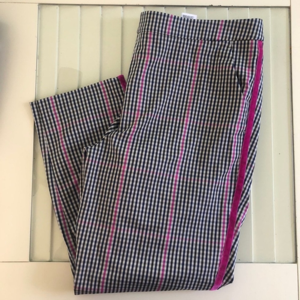 Banana Repubic Hayden Plaid Ankle Pant